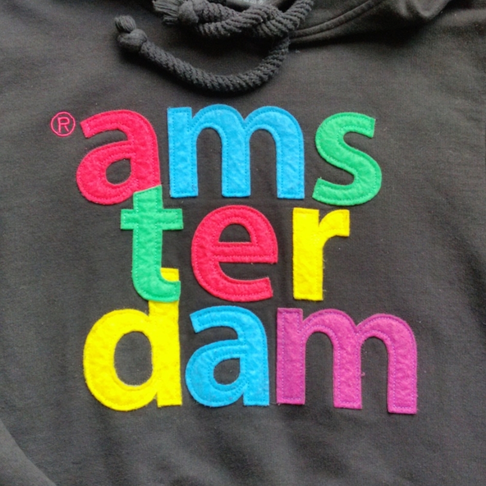 AMSTERDAM Hoodie Rainbow - Picture 2 of 7